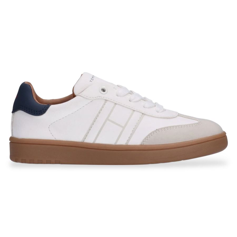 Sneakers stile retrò con dettagli neutri da bambino Tommy Hilfiger | T3X9340811269B159